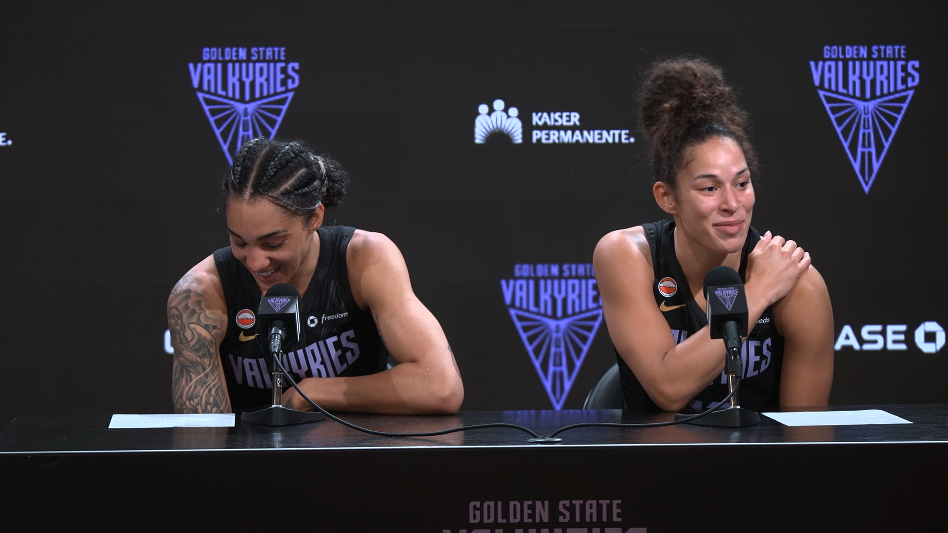 Gabby Williams and Veronica Burton Postgame Press Conference | 7/18/26